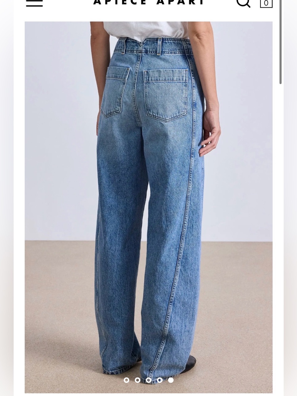 NWT Apiece Apart Meridian jeans - Picture 3 of 7